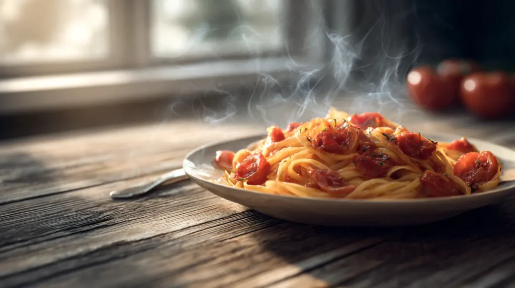 mangiare pasta rende