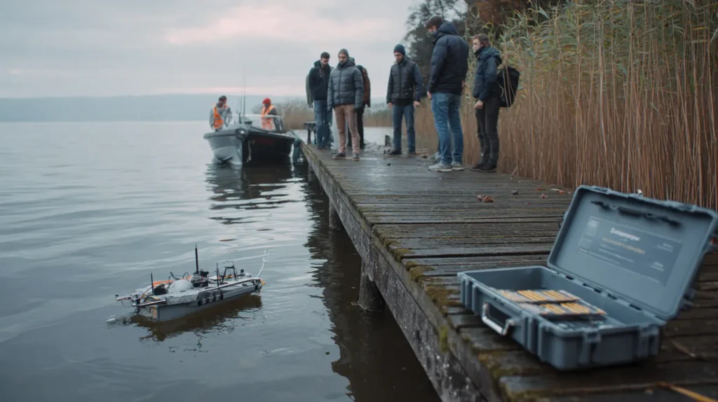 pesce robot microplastiche