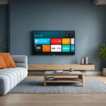 Schermo TV che mostra gli aumenti prezzi streaming Italia 2025 su uno sfondo domestico.