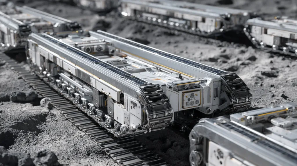 NASA ferrovia Luna progetto FLOAT