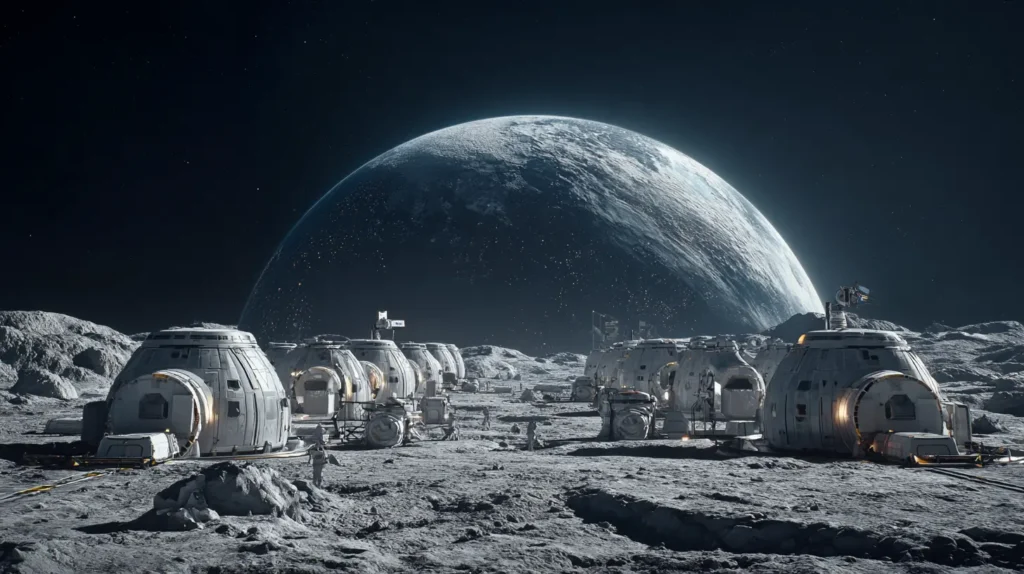 NASA ferrovia Luna progetto FLOAT