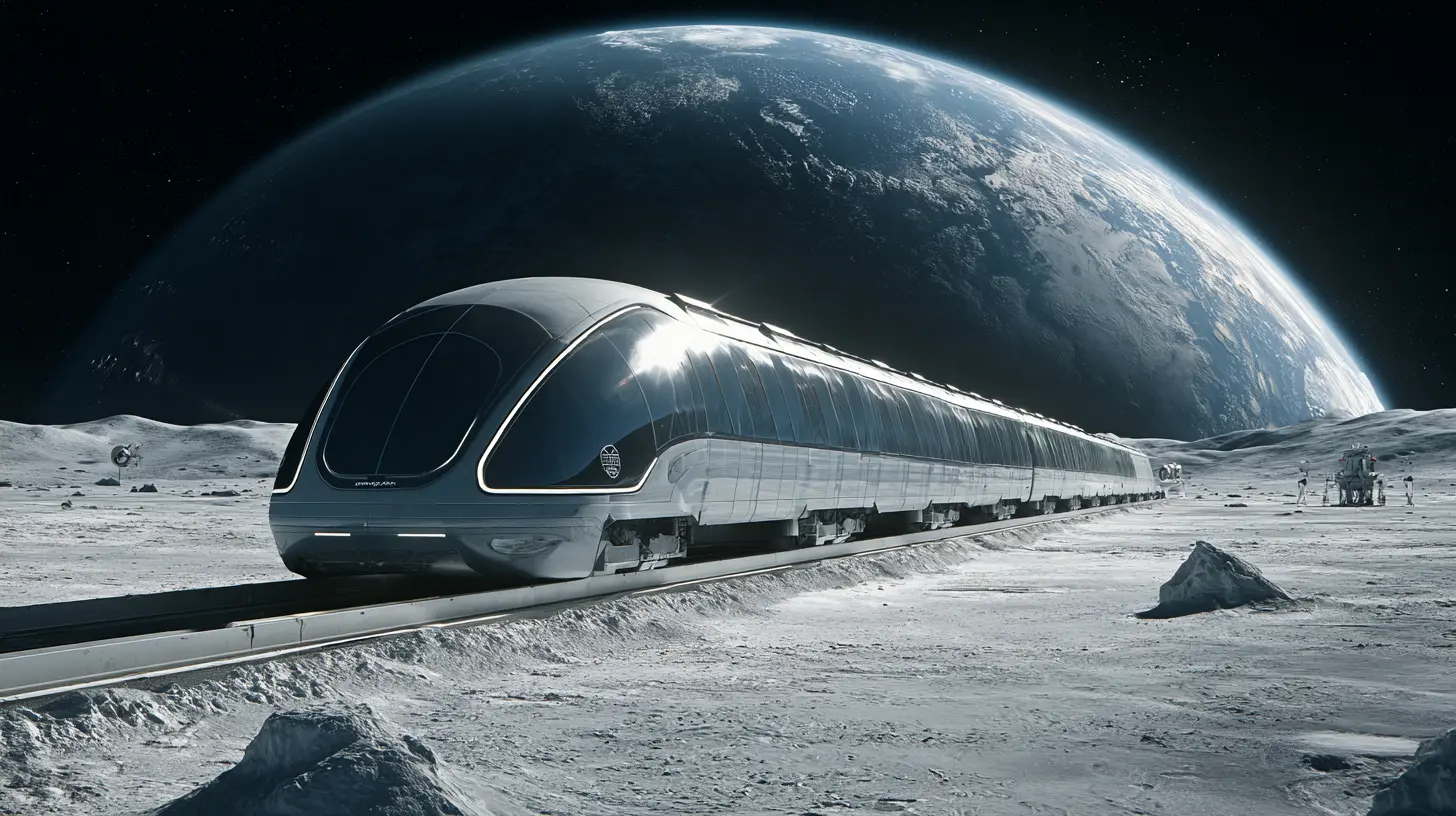 NASA ferrovia Luna progetto FLOAT