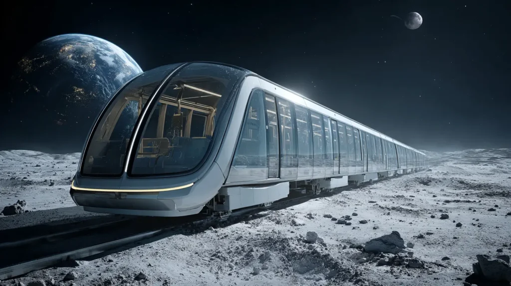 NASA ferrovia Luna progetto FLOAT