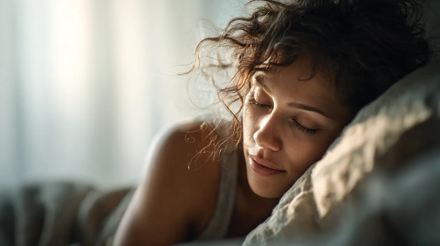 Donna che riposa su un fianco – benefici-dormire-sul-fianco