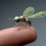 drone spia a forma di zanzara