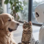 intelligenza artificiale animali domestici comunicazione moderna tecnologia casa