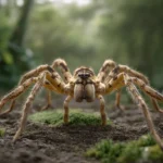 morso del ragno errante brasiliano