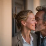 bacio moglie longevità uomini matrimonio coppia felice salute