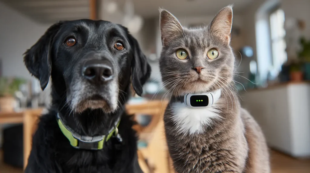 tecnologia comunicazione animali AI dispositivi collari intelligenti casa moderna