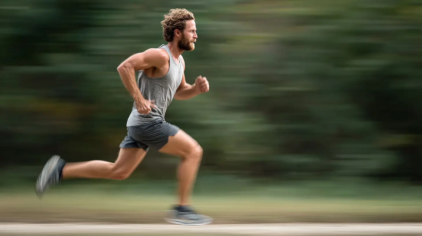 Correre fa male alle ginocchia - Runner con tecnica corretta
