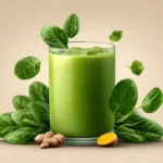 spinaci e verdure a foglia verde
